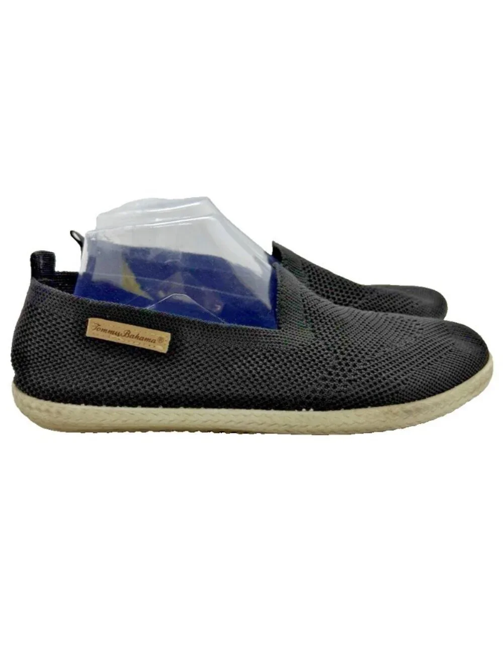 Tommy Bahama Sunset Slip On Shoes Women's 9 Memory Foam Knit Shoes Black 247155